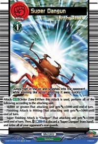 Super Dangun - D-BT13: Flight of Chakrabarthi - Cardfight Vanguard card