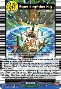 Super Kingfisher Hug - D-BT13: Flight of Chakrabarthi - Cardfight Vanguard card