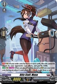 Blitz Staff, Muna (Foil) - D Promo Cards - Cardfight Vanguard card