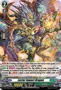 Luster Impact Dragon (Foil) - D Promo Cards - Cardfight Vanguard card
