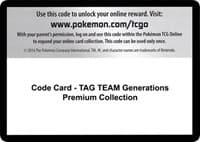 Code Card - TAG TEAM Generations Premium Collection - Miscellaneous Cards & Products - Pokemon card