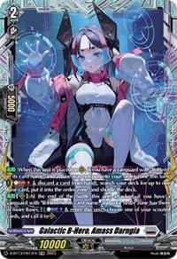 Galactic B-Hero, Amass Darngia (FR) - D-BT13: Flight of Chakrabarthi - Cardfight Vanguard card