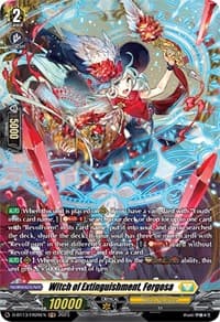 Witch of Extinguishment, Fergosa (FR) - D-BT13: Flight of Chakrabarthi - Cardfight Vanguard card