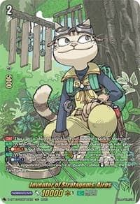 Inventor of Stratagems, Airos (SECP) - D-BT13: Flight of Chakrabarthi - Cardfight Vanguard card