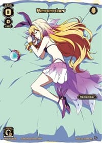 Remember (Box Topper) - Promo Cards - WIXOSS card