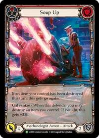 Soup Up (Red) - LGS195 - Flesh and Blood: Promo Cards - Flesh and Blood TCG card