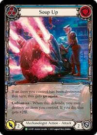 Soup Up (Blue) - LGS197 - Flesh and Blood: Promo Cards - Flesh and Blood TCG card
