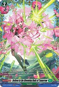 Believe in the Blooming Buds of Tomorrow (FR) - D-BT13: Flight of Chakrabarthi - Cardfight Vanguard card