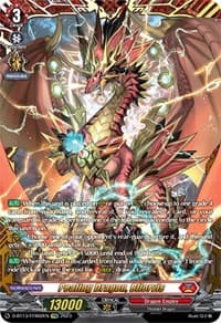 Pealing Dragon, Bliorvis (FFR) - D-BT13: Flight of Chakrabarthi - Cardfight Vanguard card