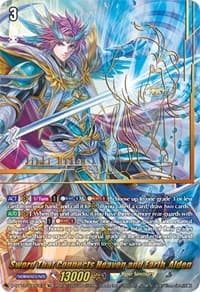 Sword That Connects Heaven and Earth, Alden (SEC) - D-BT13: Flight of Chakrabarthi - Cardfight Vanguard card