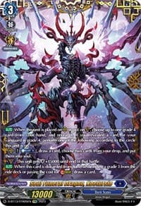 Soul Funeral Dragon, Noctursio (FFR) - D-BT13: Flight of Chakrabarthi - Cardfight Vanguard card
