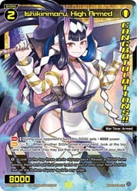 Ishikirimaru, High Armed (October 2023) (Winner) - Promo Cards - WIXOSS card