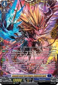 Demonic Jewel True Dragon, Drajeweled Ignis (FFR) - D-BT13: Flight of Chakrabarthi - Cardfight Vanguard card
