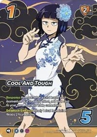Cool And Tough (Winter Warm-Up Webcam Tournament 2023) - UniVersus: My Hero Academia Promo Cards - UniVersus card
