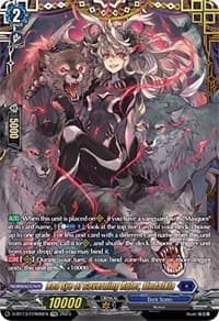 Red Eye of Governing Ruler, Lindalkia (FFR) - D-BT13: Flight of Chakrabarthi - Cardfight Vanguard card