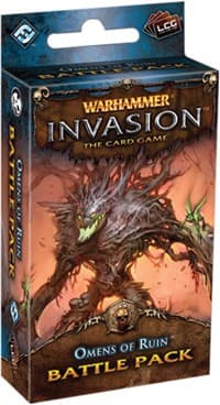 Warhammer: Invasion LCG Omens of Ruin Battle Pack - Fantasy Flight Games - Boardgames card
