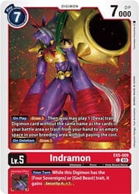 Indramon - Animal Colosseum - Digimon Card Game card