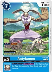 Antylamon - Animal Colosseum - Digimon Card Game card