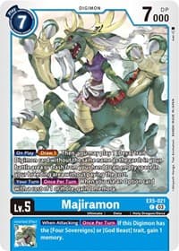 Majiramon - Animal Colosseum - Digimon Card Game card