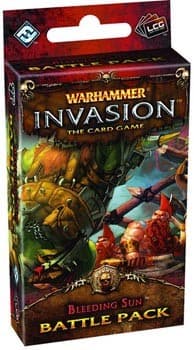 Warhammer: Invasion LCG Bleeding Sun Battle Pack - Fantasy Flight Games - Boardgames card