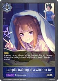 Lamplit Training of a Witch-to-Be - CSD01: Ready, Set, Umamusume! - Shadowverse: Evolve card