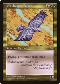 Windreaper Falcon - Mirage - Magic: The Gathering card