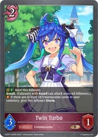Twin Turbo - CSD01: Ready, Set, Umamusume! - Shadowverse: Evolve card