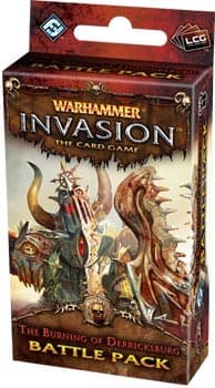 Warhammer: Invasion LCG The Burning of Derricksburg Battle Pack - Fantasy Flight Games - Boardgames card