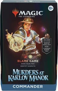Murders at Karlov Manor Commander Deck - Blame Game - Commander: Murders at Karlov Manor - Magic: The Gathering card