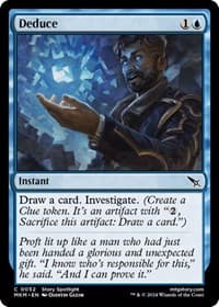 Deduce - Murders at Karlov Manor - Magic: The Gathering card