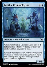 Benthic Criminologists - Murders at Karlov Manor - Magic: The Gathering card