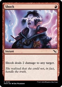 Shock - Murders at Karlov Manor - Magic: The Gathering card