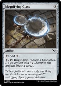 Magnifying Glass - Murders at Karlov Manor - Magic: The Gathering card
