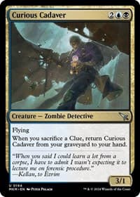 Curious Cadaver - Murders at Karlov Manor - Magic: The Gathering card