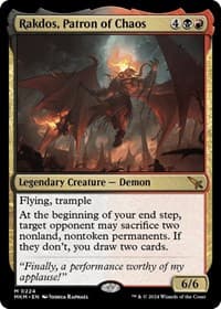 Rakdos, Patron of Chaos - Murders at Karlov Manor - Magic: The Gathering card