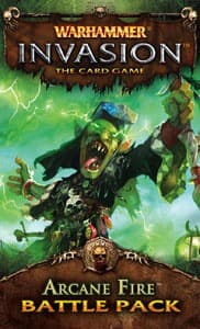 Warhammer: Invasion LCG Arcane Fire Battle Pack - Fantasy Flight Games - Boardgames card