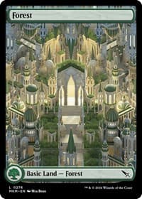 Forest (0276) - Murders at Karlov Manor - Magic: The Gathering card
