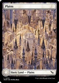 Plains (0272) - Murders at Karlov Manor - Magic: The Gathering card