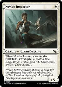 Novice Inspector - Murders at Karlov Manor - Magic: The Gathering card