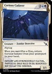 Curious Cadaver (Showcase) - Murders at Karlov Manor - Magic: The Gathering card