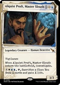 Alquist Proft, Master Sleuth (Showcase) - Murders at Karlov Manor - Magic: The Gathering card