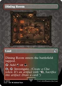 Dining Room (Borderless) - Ravnica: Clue Edition - Magic: The Gathering card