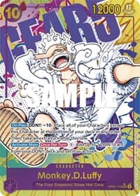 Monkey.D.Luffy (119) (Alternate Art) - Awakening of the New Era - One Piece Card Game card