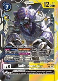 Baihumon ACE - Animal Colosseum - Digimon Card Game card