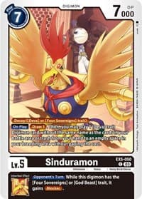Sinduramon - Animal Colosseum - Digimon Card Game card