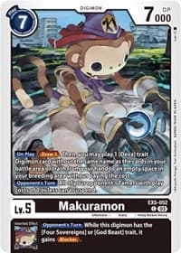 Makuramon - Animal Colosseum - Digimon Card Game card