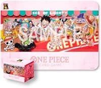 One Piece Card Game: Playmat and Storage Box Set - 25th Edition - Bandai Supply Bundles - Supply Bundles card