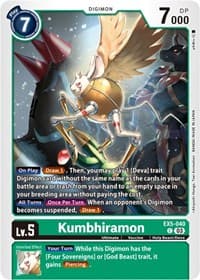 Kumbhiramon - Animal Colosseum - Digimon Card Game card