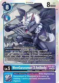 WereGarurumon (X Antibody) - Animal Colosseum - Digimon Card Game card