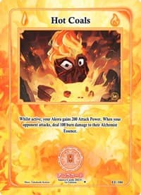 Hot Coals - Eternal Echoes [1st Edition] - Akora TCG card